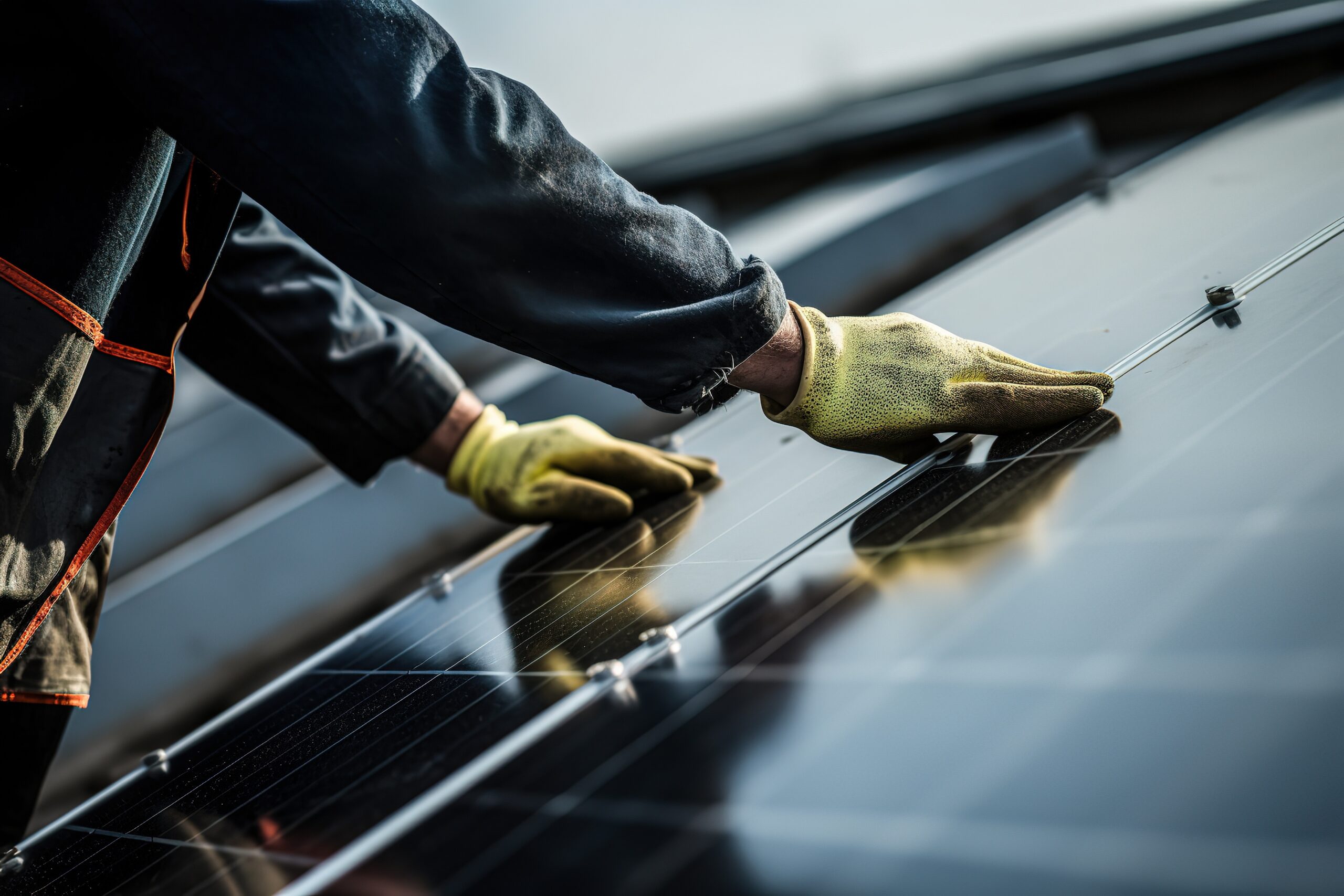 Residential solar installation